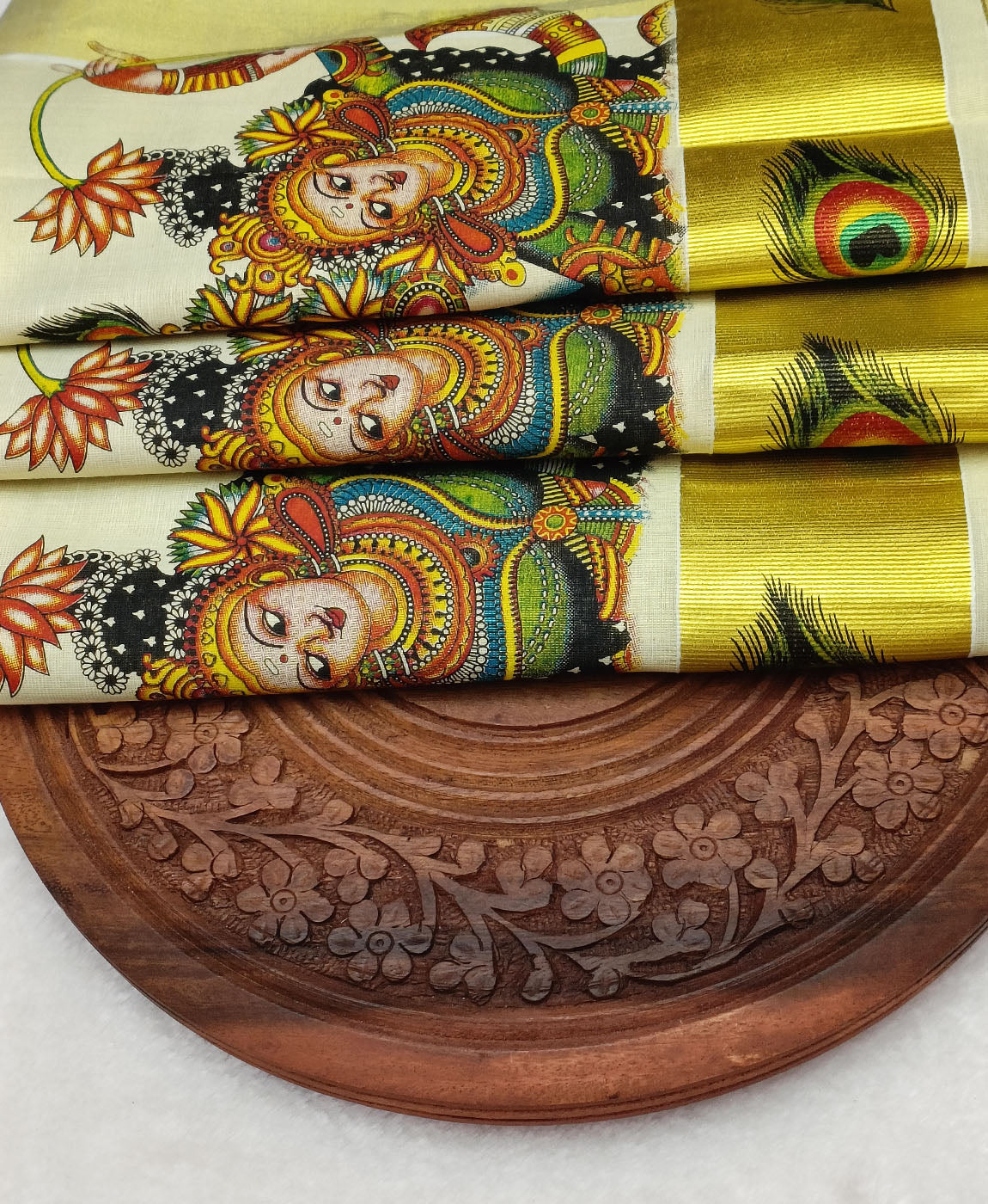 Cotton Saree | Peepal Clothing