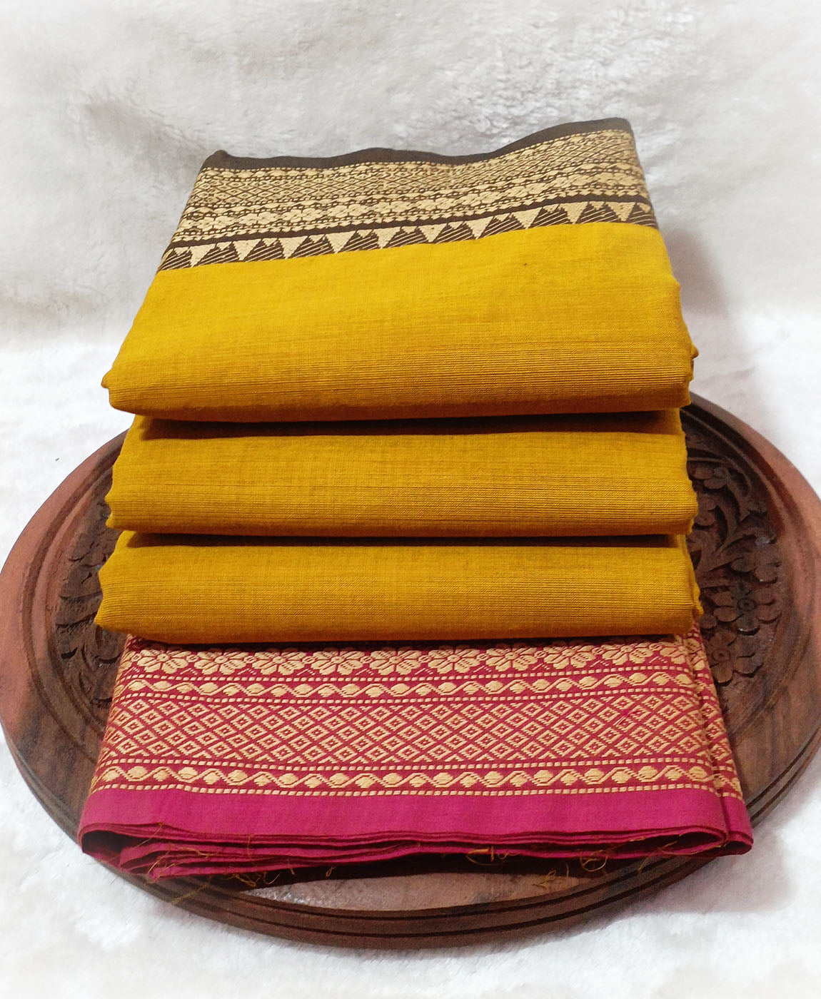 Chettinad Cotton Saree | Peepal Clothing