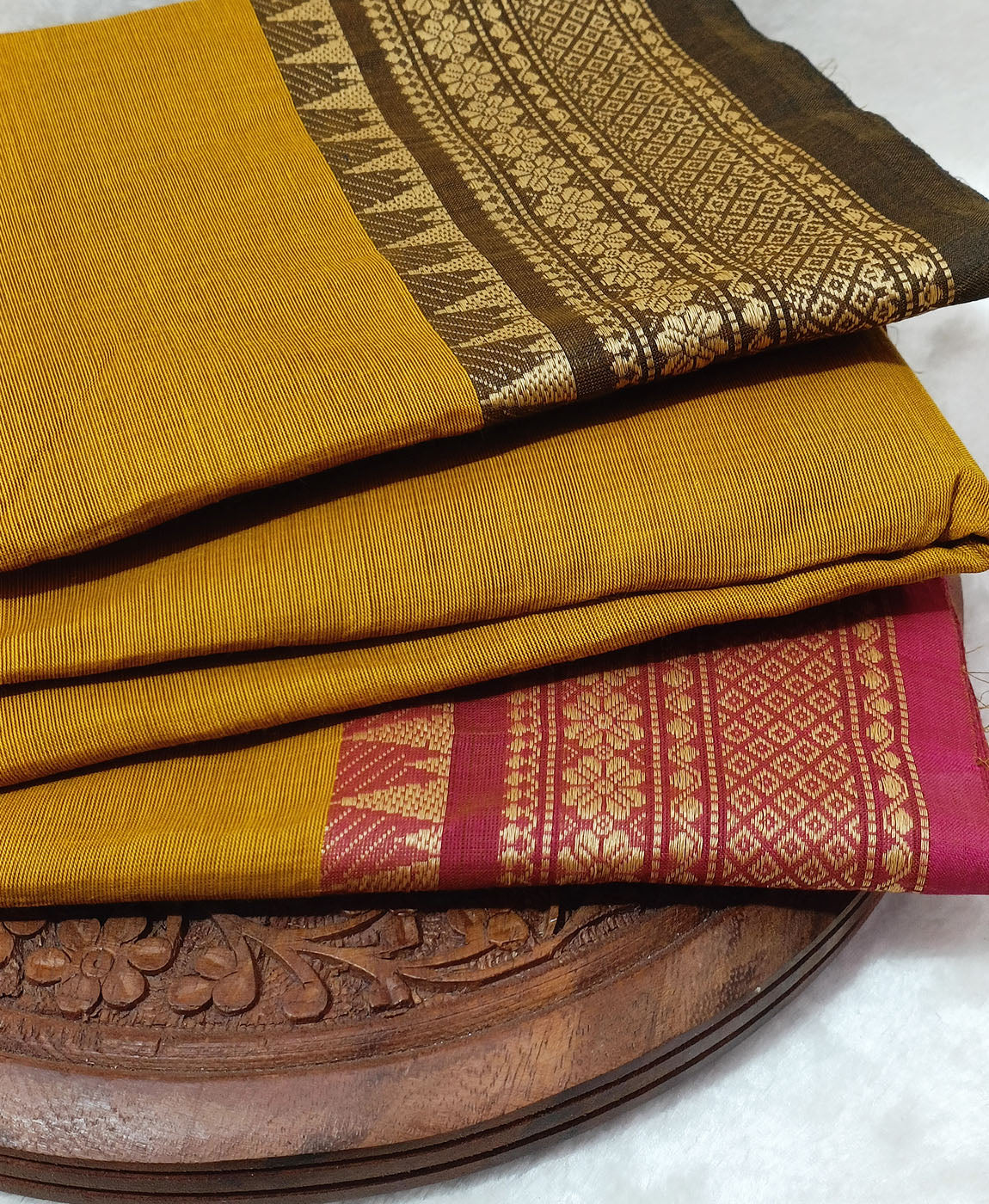 Cotton Saree | Peepal Clothing