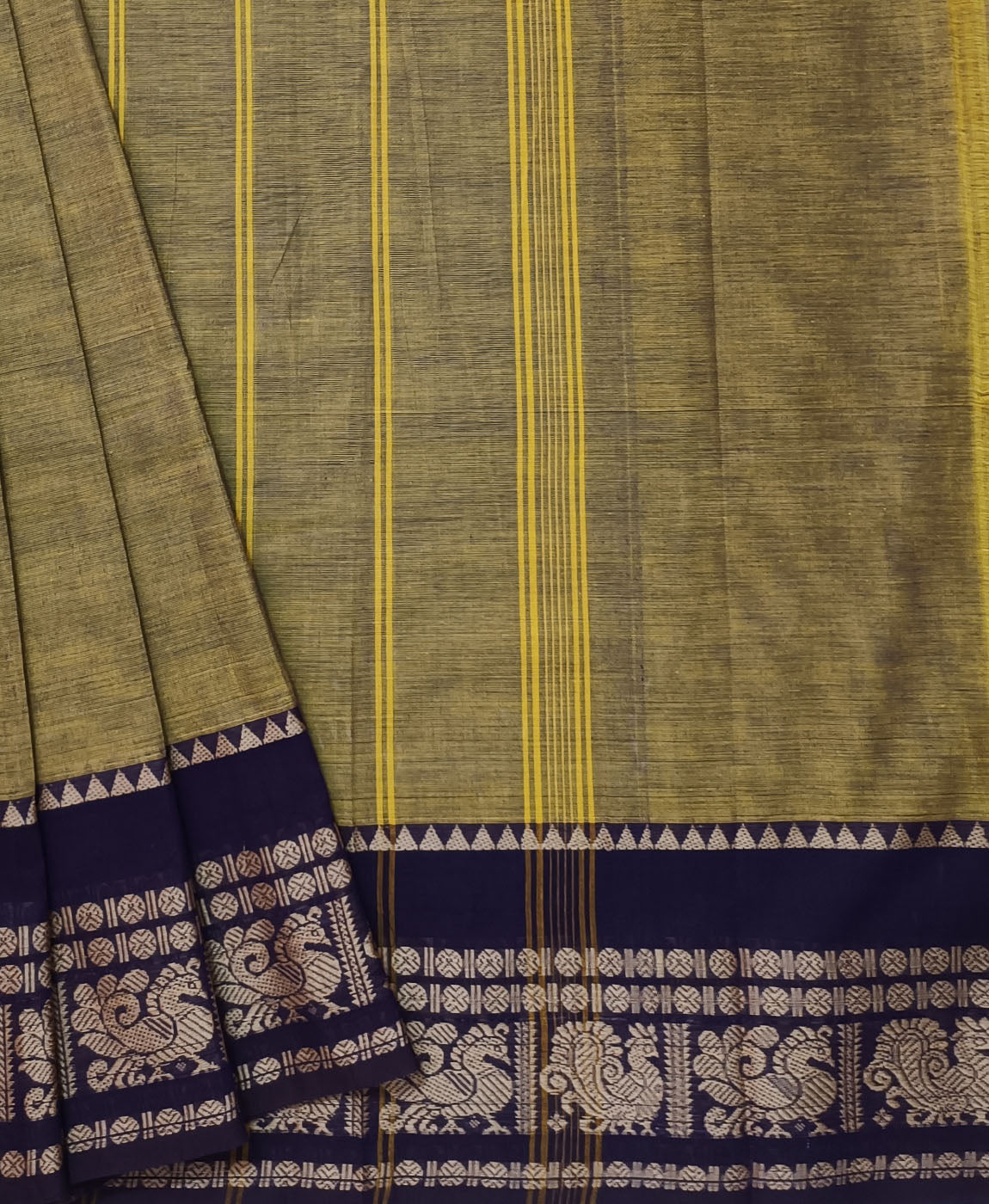 Cotton Saree | Peepal Clothing
