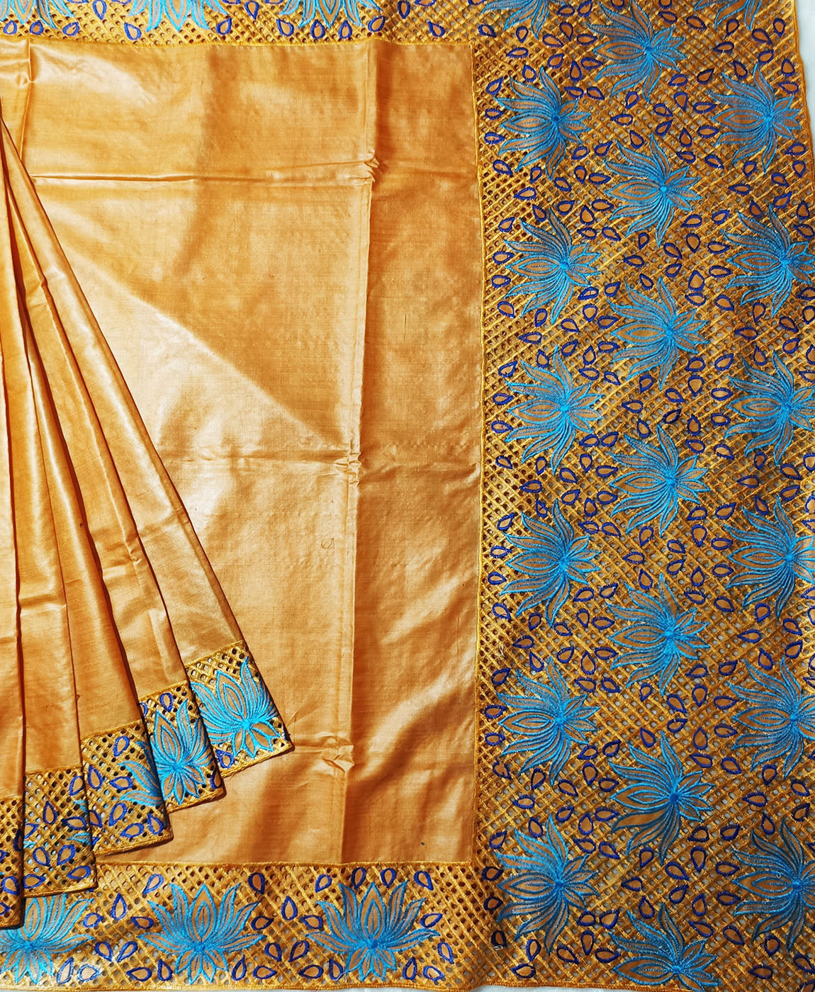 Cutwork Saree | Peepal Clothing