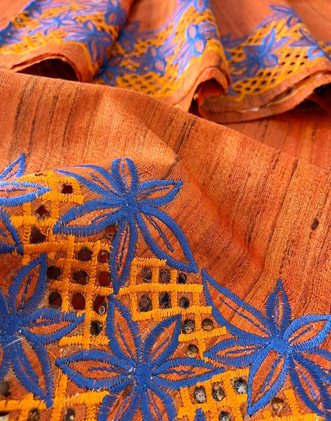 Cutwork Saree | Peepal Clothing