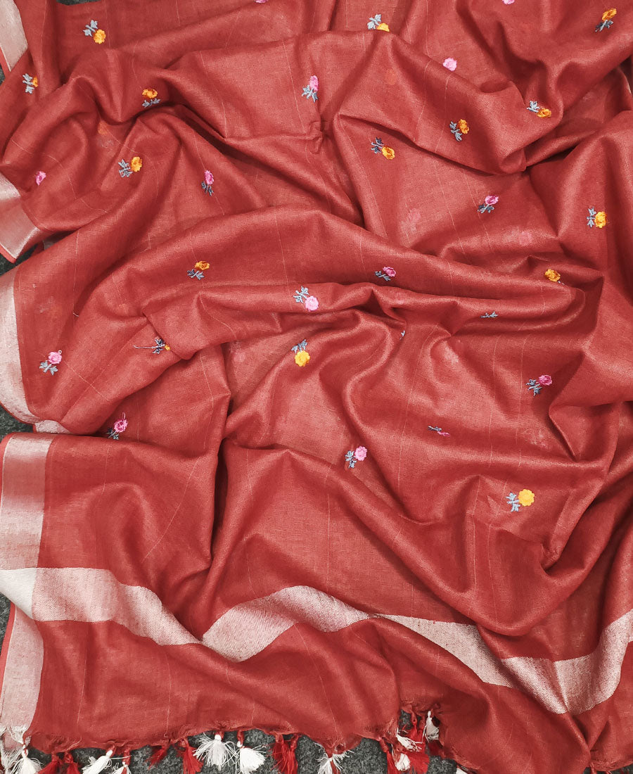 Embroidered Dupatta | Peepal Clothing
