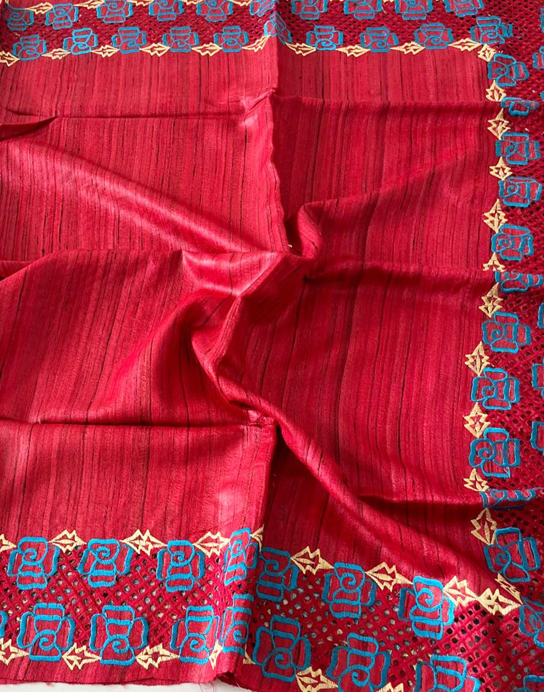 Cutwork Saree | Peepal Clothing