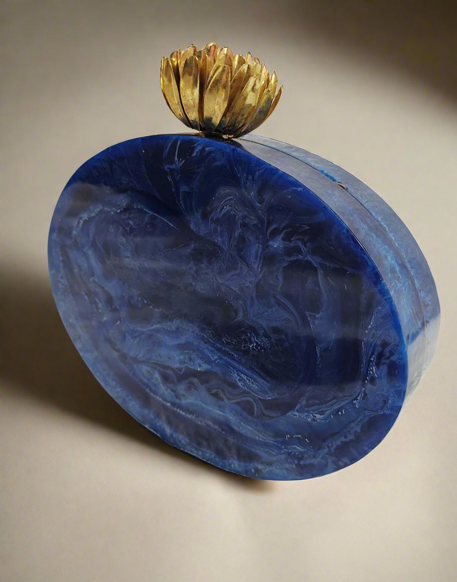 Blue Clutch | Peepal Clothing