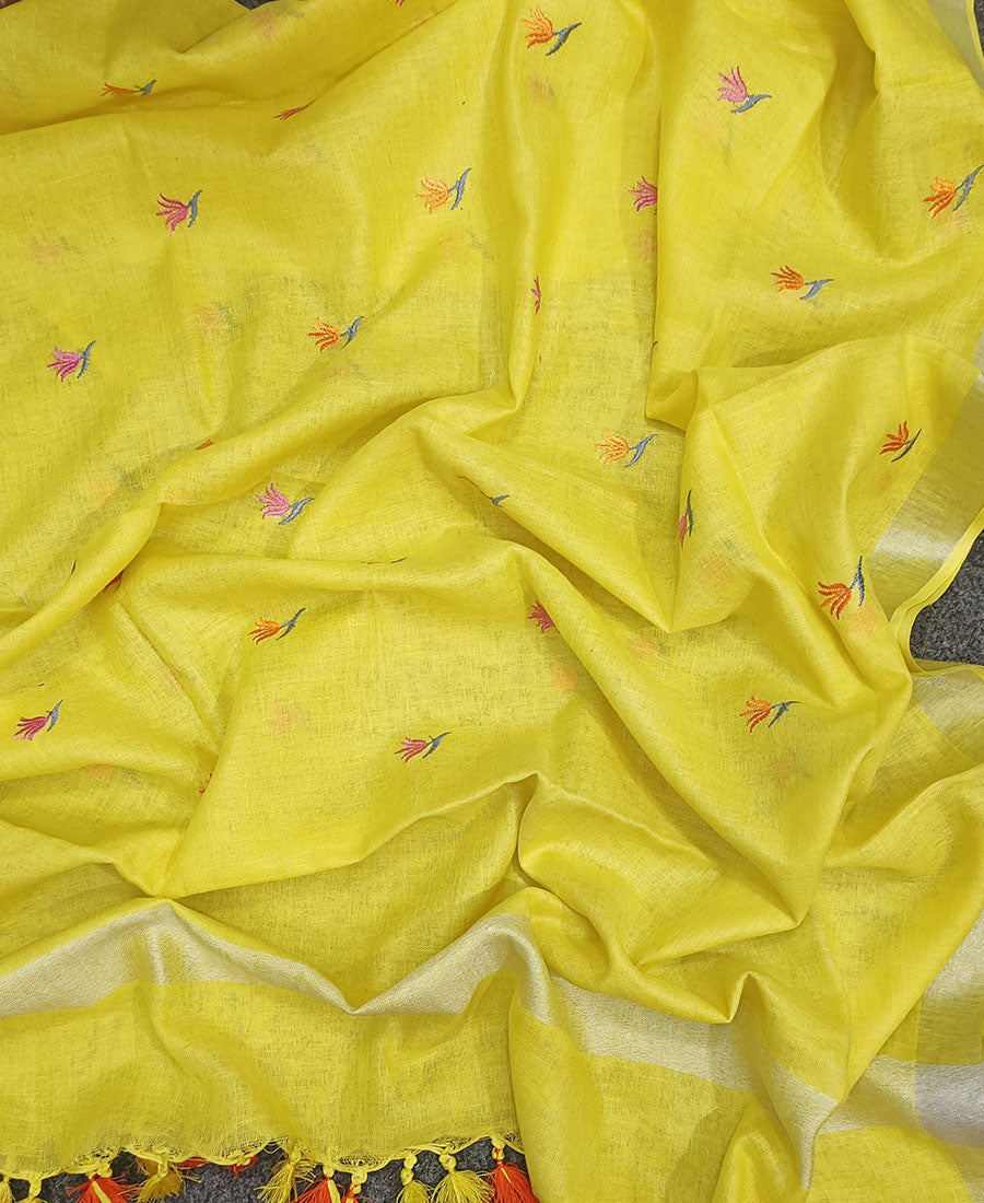 Embroidered Dupatta | Peepal Clothing