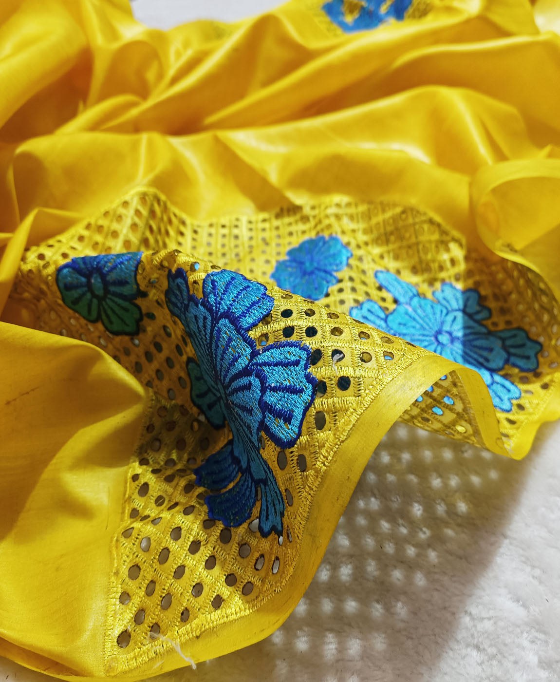 Tussar Silk Saree | Peepal Clothing