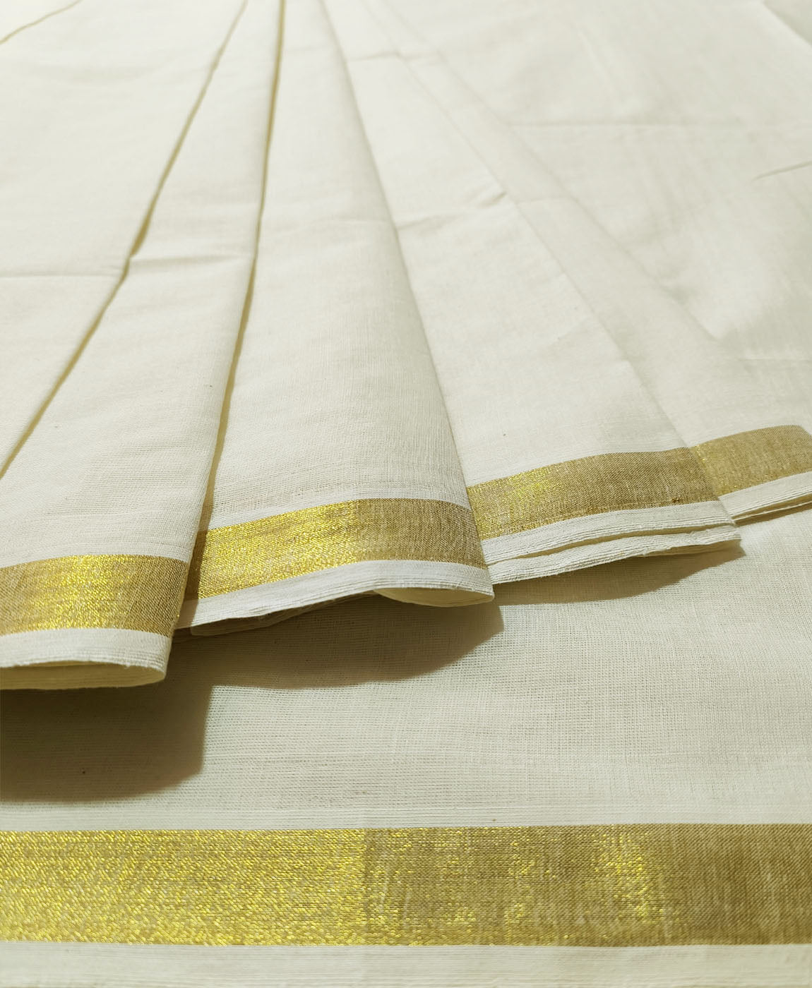 Kerala Cotton Saree | Peepal Clothing
