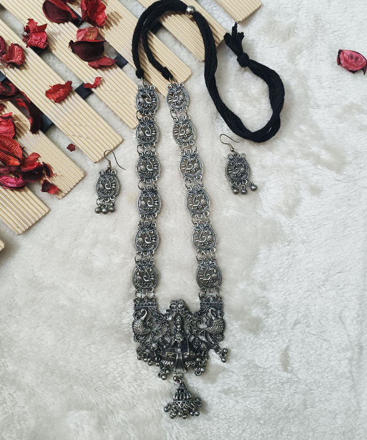 Oxidized Necklace |Peepal Clothing
