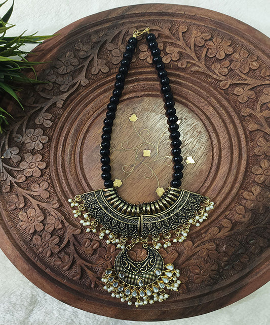 Ajara Oxidized Necklace Set |Peepal Clothing