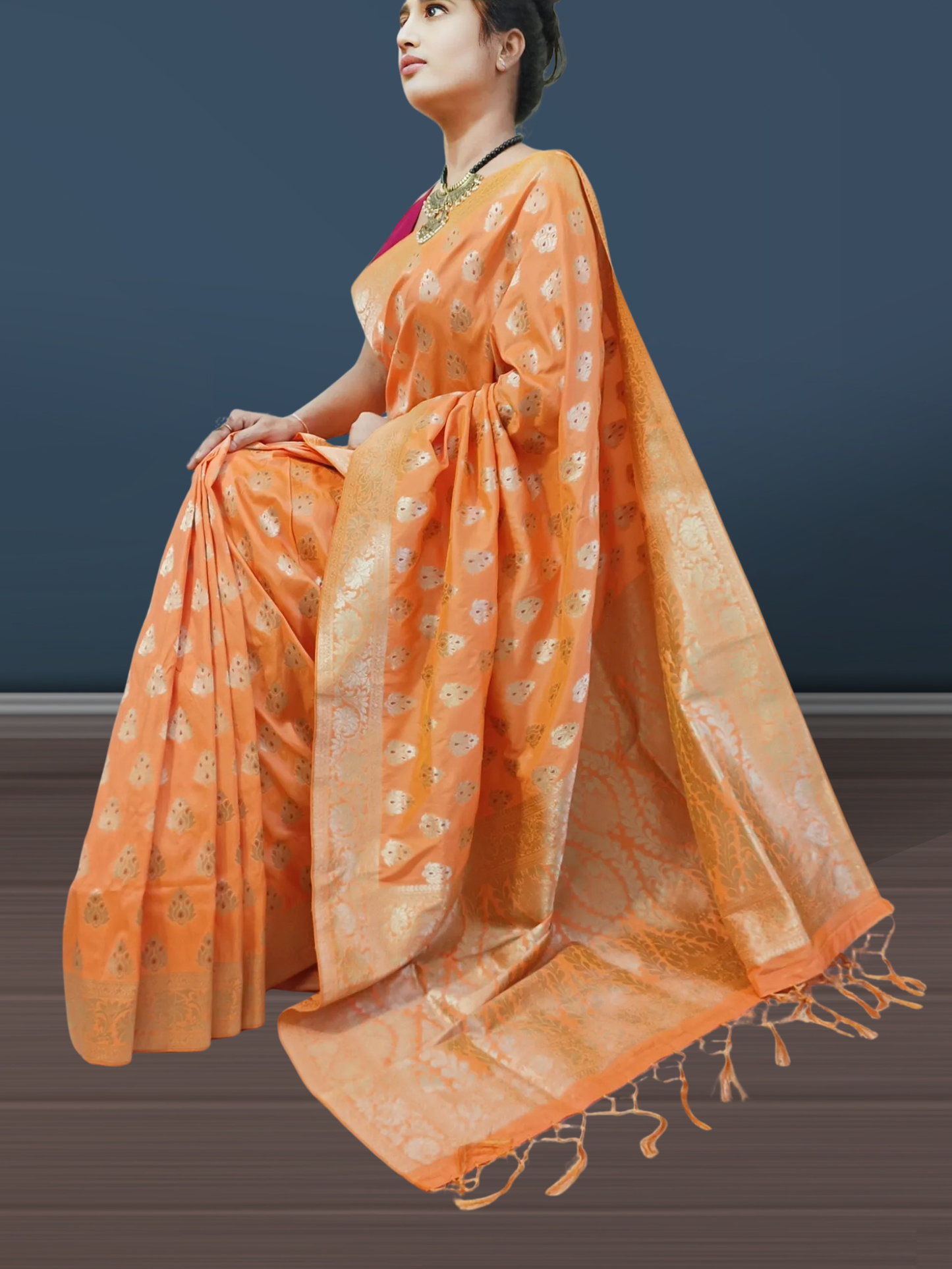 Banarasi Brocade Silk Saree