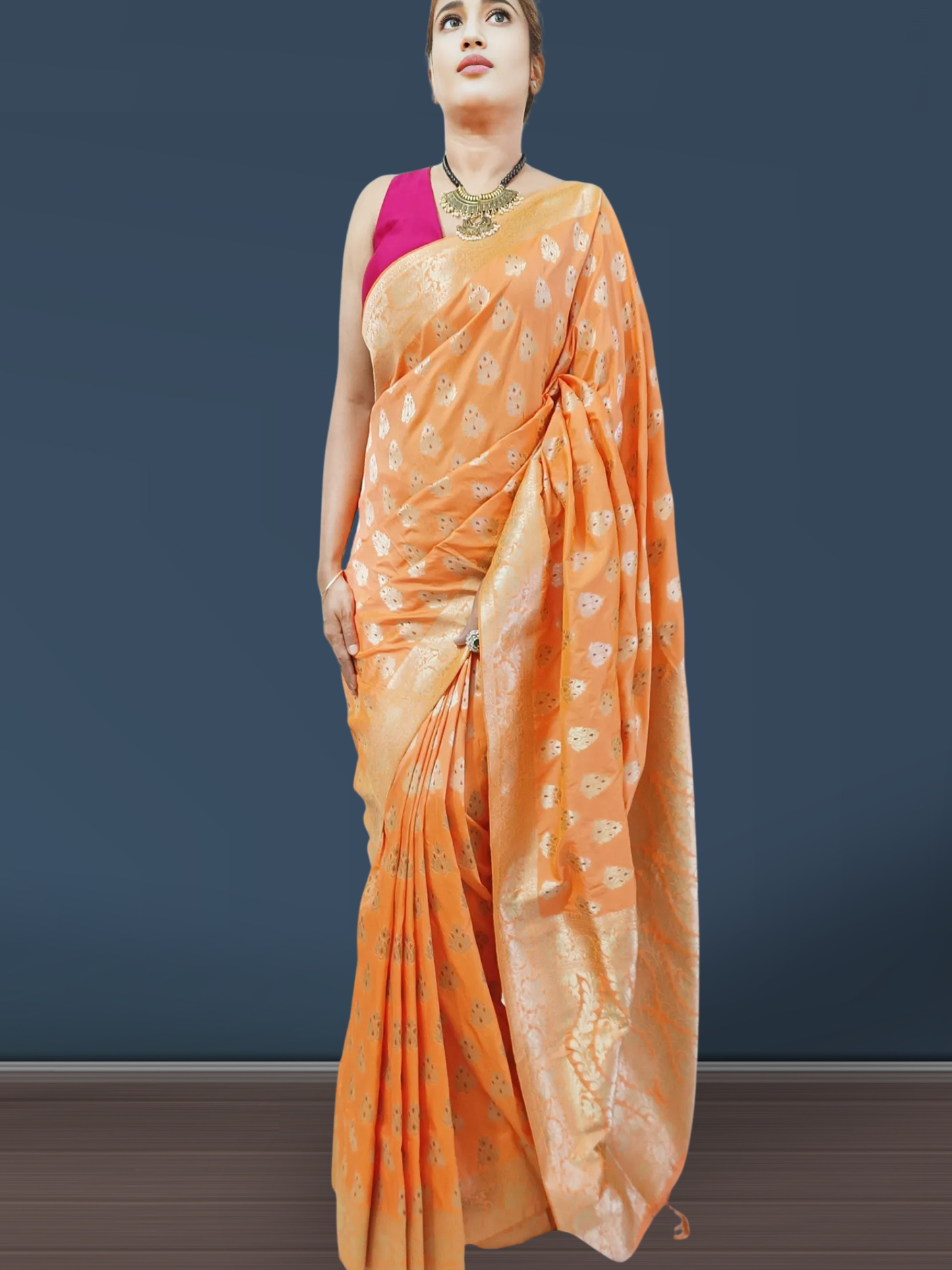 Banarasi Brocade Silk Saree