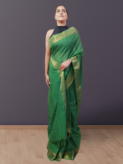 Green Kota Viscose Saree