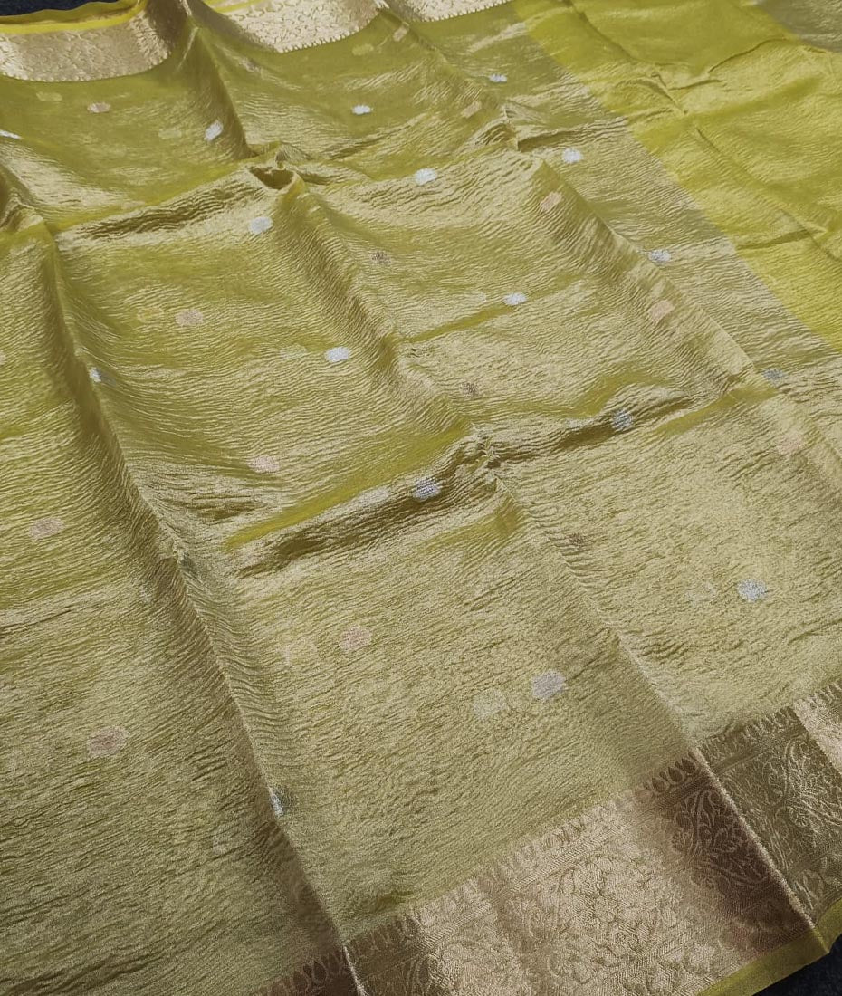Banarasi Tissue Saree | Peepal Clothing