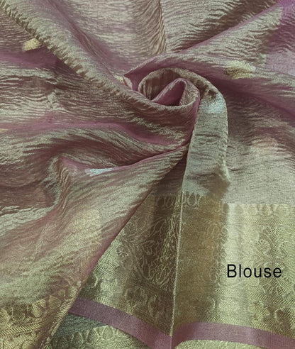 Tissue Saree | Peepal Clothing