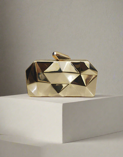 Radiant Gilded Clutch | Peepal Clothing