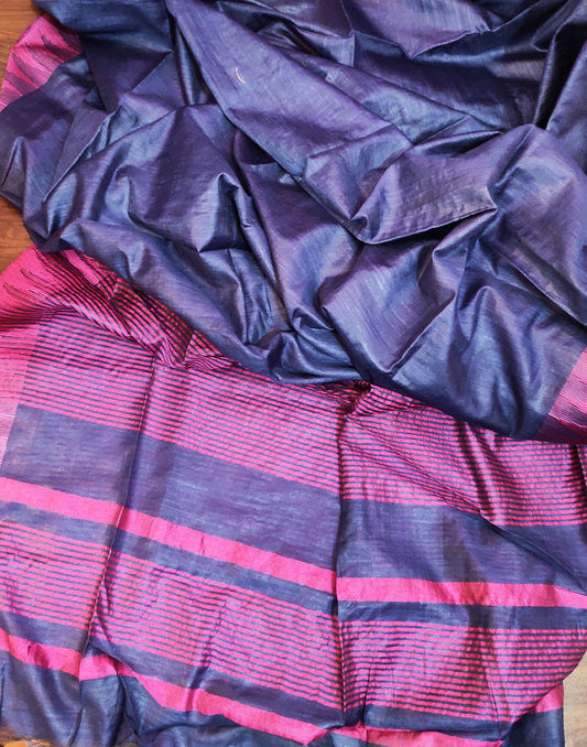 Blue Kota Viscose Silk Saree | Peepal Clothing