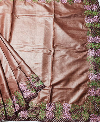 Cutwork Saree | Peepal Clothing