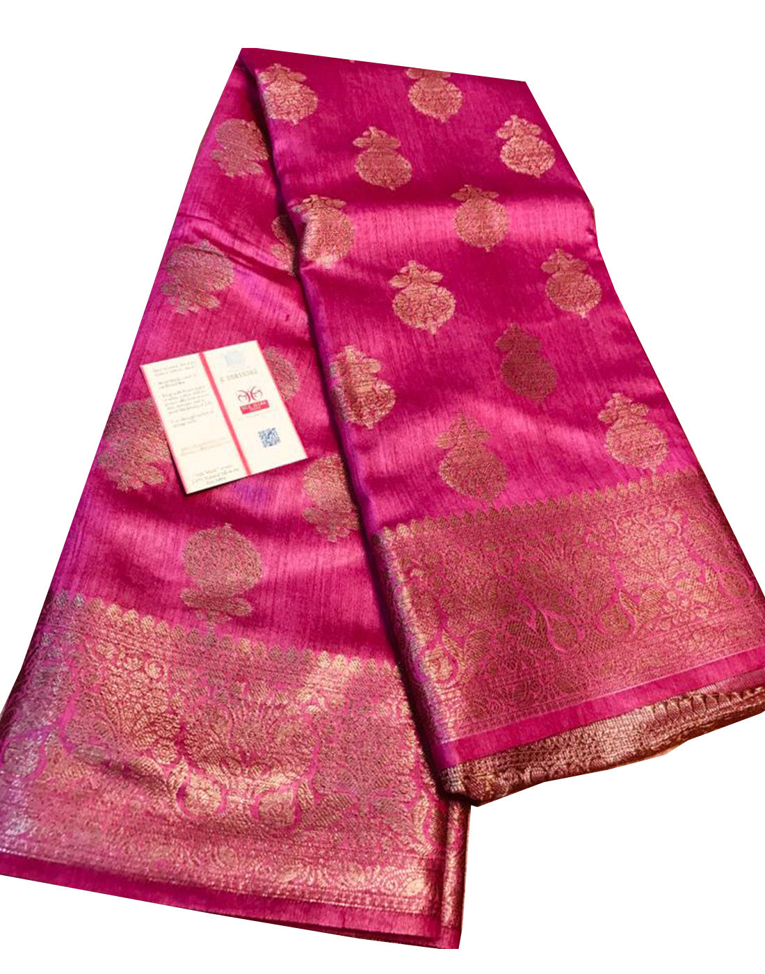 Tassar Silk Saree | Peepal Clothing