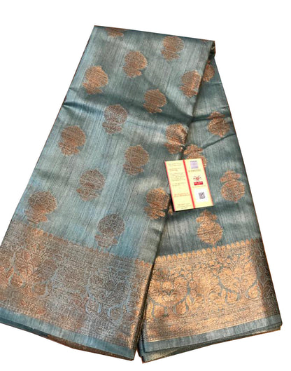 Muga Silk Saree | Peepal Clothing