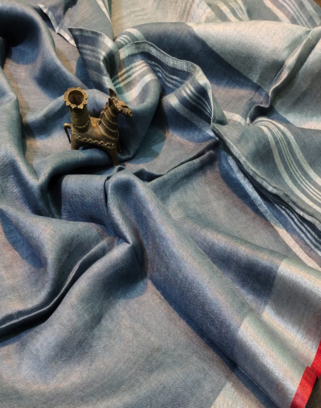 Linen Saree | Peepal Clothing