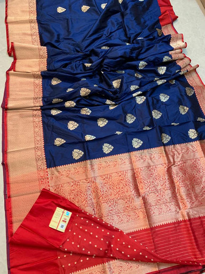 Katan Silk Saree | Peepal Clothing