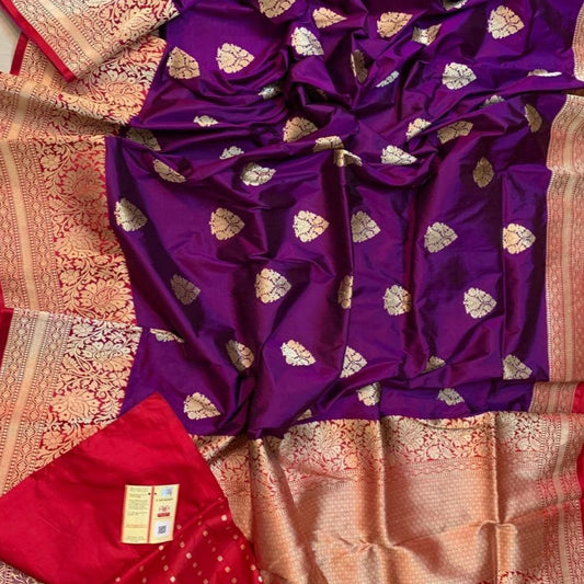 Banarasi Silk Saree www.peepalclothing.com