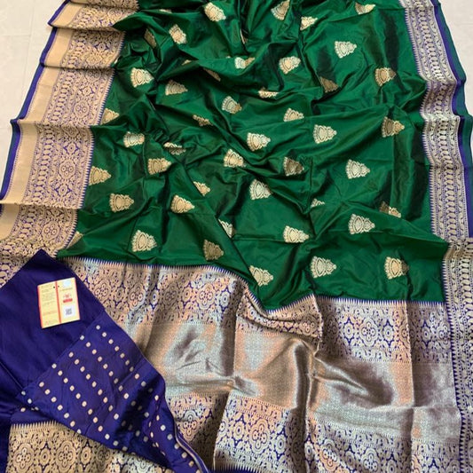 Banarasi Silk Saree www.peepalclothing.com
