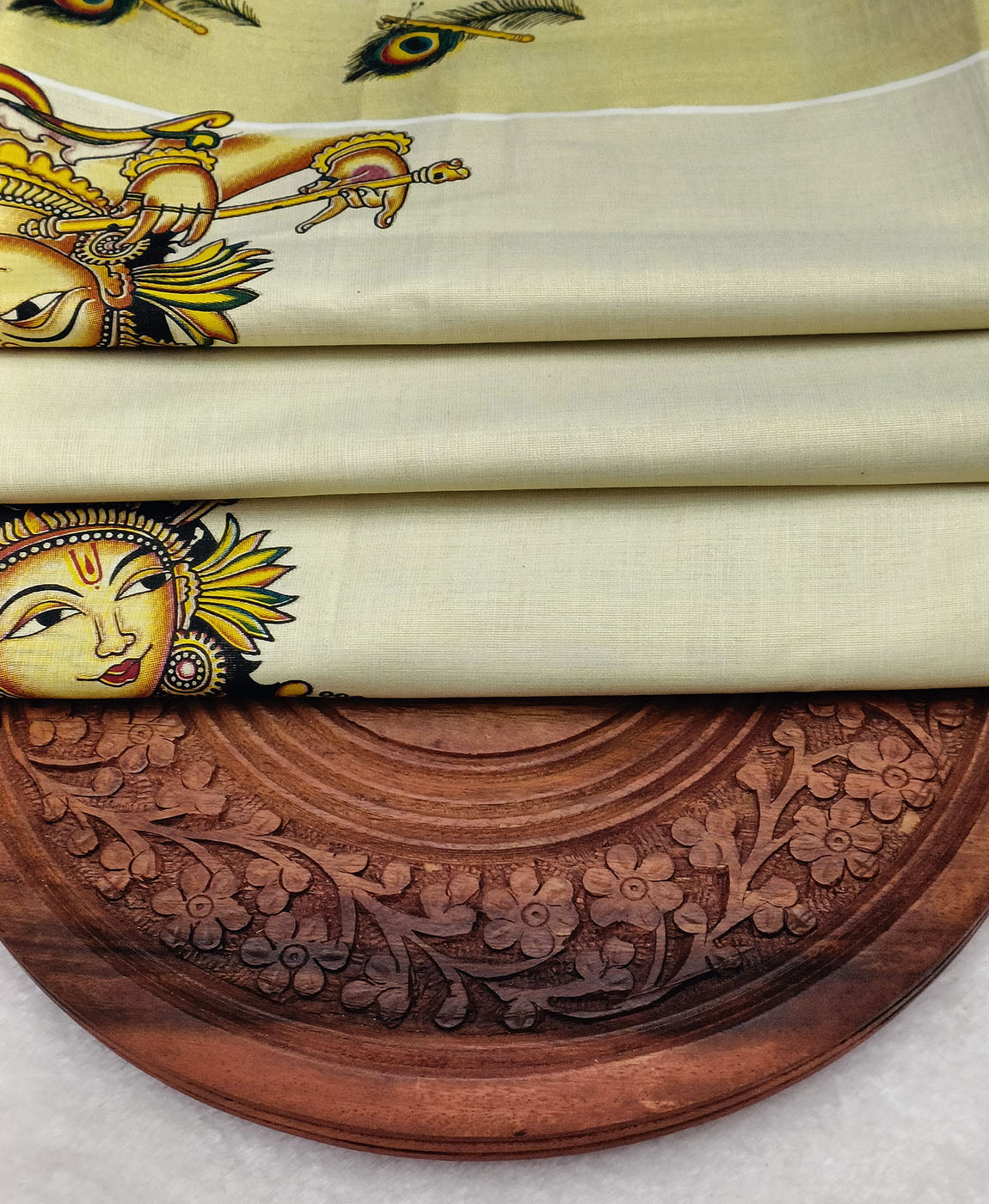 Pure Kerala Cotton Saree | Peepal Clothing