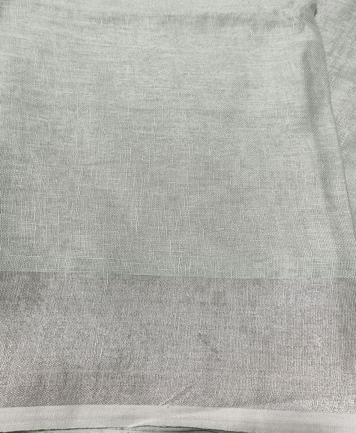 Pure Linen Saree | Peepal Clothing