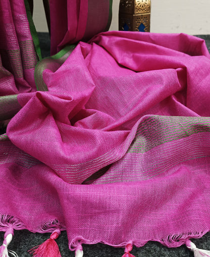 Pink Dupatta | Peepal Clothing