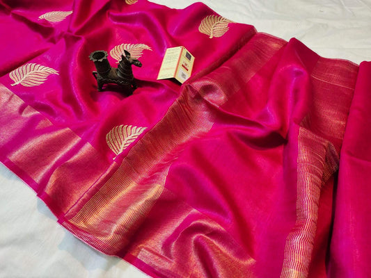Buy Tussar Munga Silk Saree Online at www.peepalclothing.com