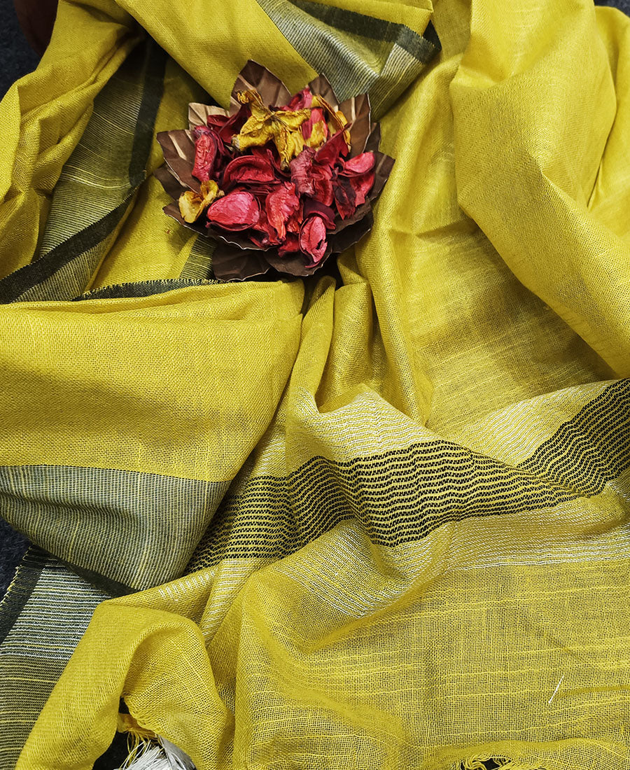 Yellow Dupatta | Peepal Clothing